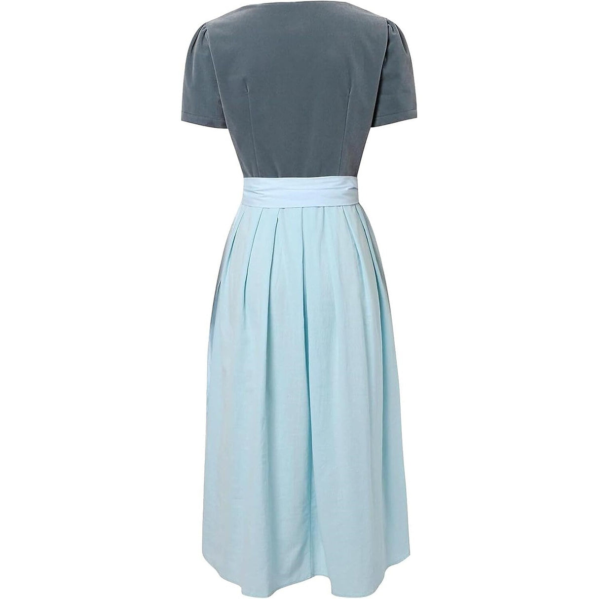 Traditional Dirndl Dress  Cotton Blend With Classic Button Front - Product detail 4