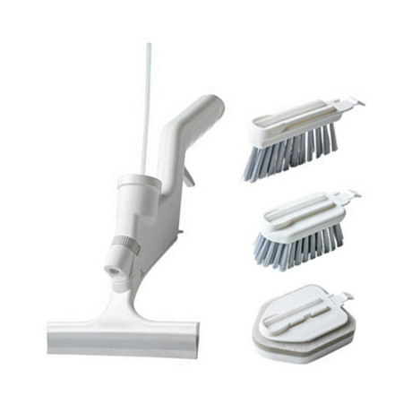 Bathroom Tile Scrubber  Ergonomic Design with Soap Dispenser - Product detail 6