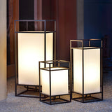 Modern Outdoor Floor Lamp  Black Frame Waterproof Design - Product detail 10