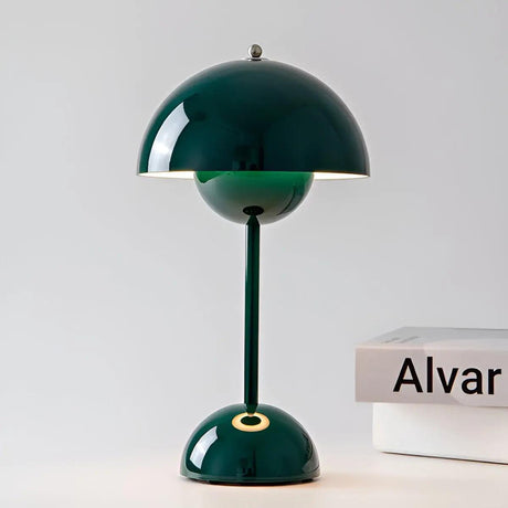 Modern Dome Table Lamp  Pink Metal Finish - Product detail 10