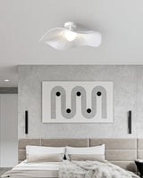 Modern Ceiling Light  Pleated Wave Design with Warm Glow - Product detail 4