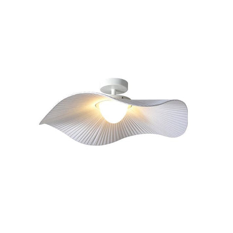 Modern Ceiling Light  Pleated Wave Design with Warm Glow - Product detail 10