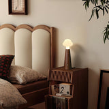 Cloud Table Lamp  Natural Wood Base with LED Light - Product detail 8
