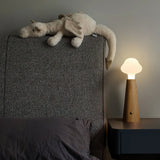 Cloud Table Lamp  Natural Wood Base with LED Light - Product detail 19