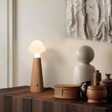 Cloud Table Lamp  Natural Wood Base with LED Light - Product detail 10