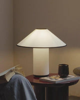 Modern Table Lamp  White Metal With Red Trim - Product detail 21