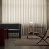 Modern Table Lamp  White Metal With Red Trim - Product detail 34