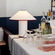 Modern Table Lamp  White Metal With Red Trim - Product detail 36