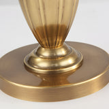 Classic Table Lamp  Gold Stem Glass Shade Design - Product detail 12