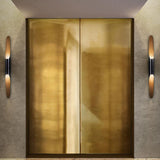 Minimalist LED Wall Sconce  Linear Black Aluminium Design - Product detail 9
