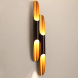 Minimalist LED Wall Sconce  Linear Black Aluminium Design - Product detail 11