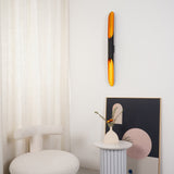 Minimalist LED Wall Sconce  Linear Black Aluminium Design - Product example