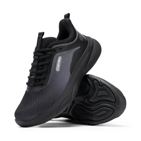 Wide Fit Athletic Trainers  Breathable Mesh Non-Slip Design - Product showcase