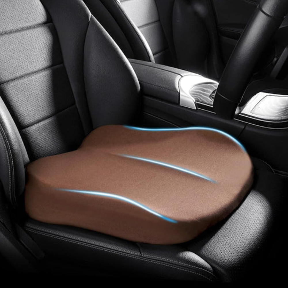 Memory Foam Car Seat Cushion  Ergonomic Support with Non-Slip Base - Product detail 4