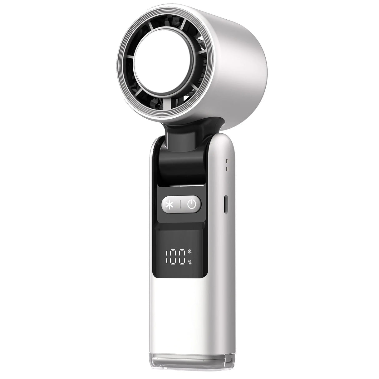 Portable Mini Fan  Digital Display  100 Speed Settings - Product showcase