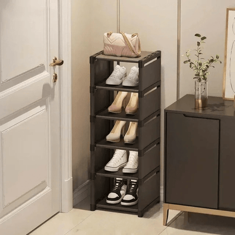 Stackable Shoe Rack  Compact Corner Storage Design - Product detail 7