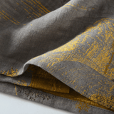 Cotton Gauze Kimono Robe  Retro Floral Print Design - Detailed view