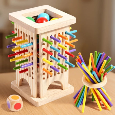 Montessori Counting Rods Set  Colorful Wooden Educational Sticks - Product detail 6