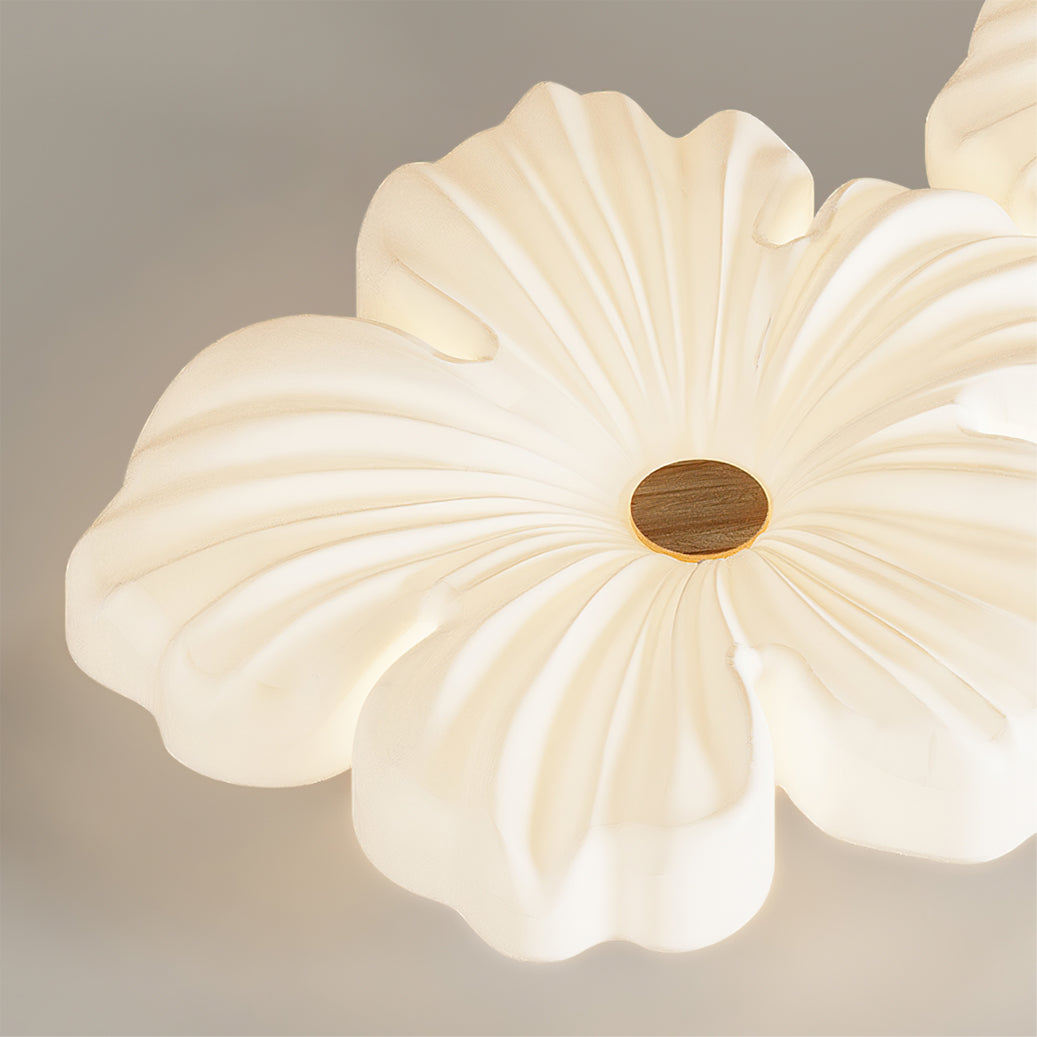 Modern Flower Ceiling Light  White Floral LED Pendant - Product detail 11
