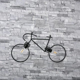 Industrial Bicycle Pendant Light  Black Metal Frame Design - Product showcase