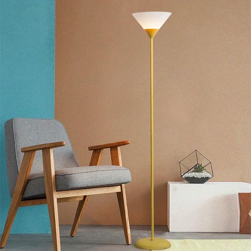 Modern LED Floor Lamp  Minimalist Black Metal Design - Product detail 6