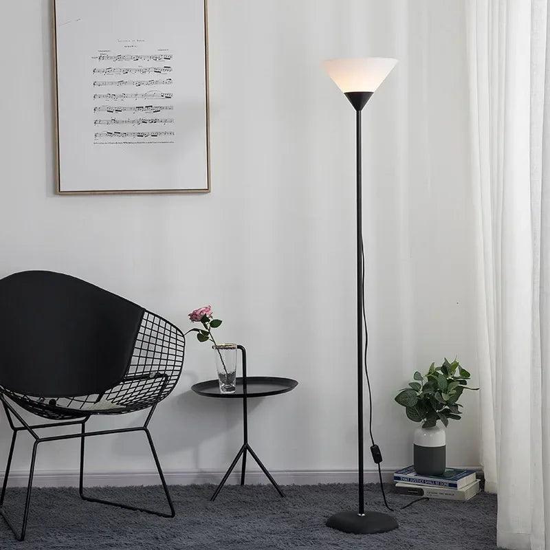 Modern LED Floor Lamp  Minimalist Black Metal Design - Product detail 5