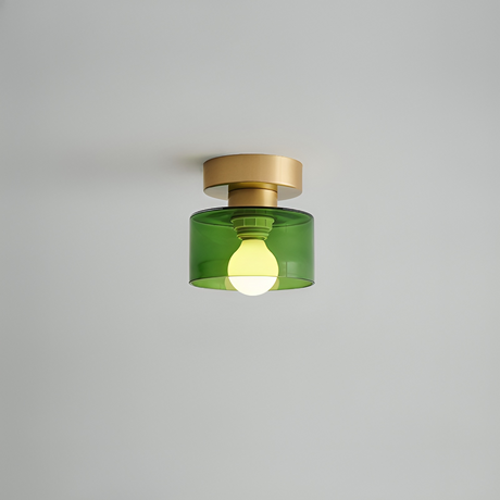 Bauhaus Ceiling Light  Modern White Glass Shade - Product detail 11