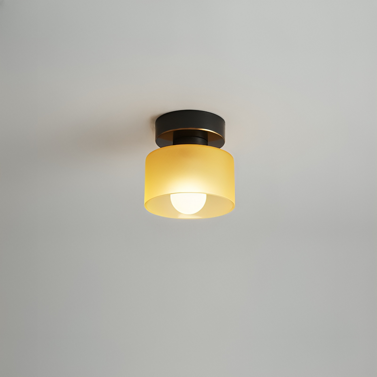 Bauhaus Ceiling Light  Modern White Glass Shade - Product detail 8
