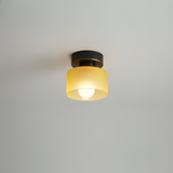 Bauhaus Ceiling Light  Modern White Glass Shade - Product detail 8