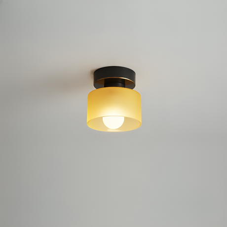 Bauhaus Ceiling Light  Modern White Glass Shade - Product detail 8