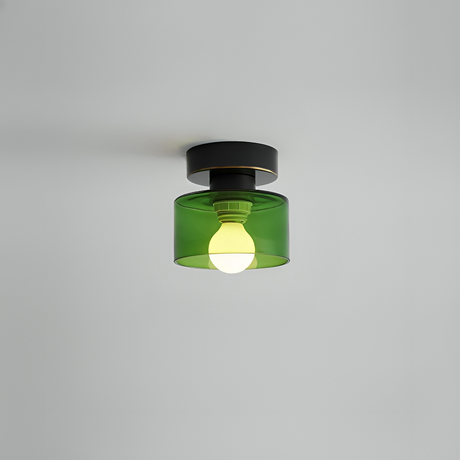 Bauhaus Ceiling Light  Modern White Glass Shade - Product detail 10