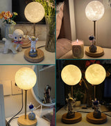 Moon Shape Table Lamp  LED Astronaut Design - Product detail 7