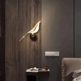 Modern Bird Wall Light  Gold Metal LED Sconce - Product detail 6