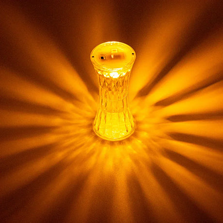 Crystal LED Reading Lamp  Diamond-Cut Clear Design - Product detail 6