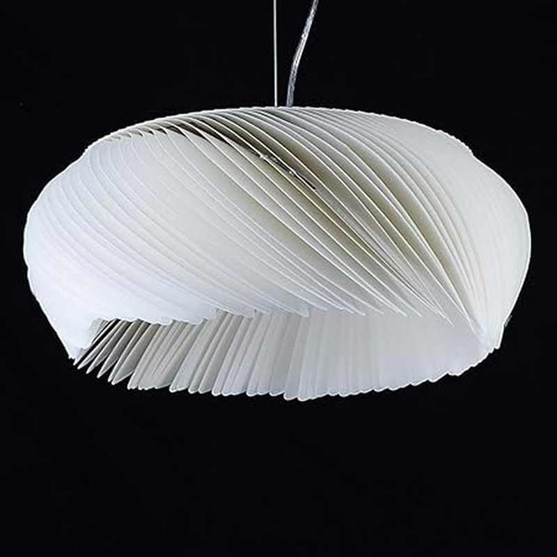 Modern Acrylic Pendant Light  Transparent Wave Design - Product detail 8