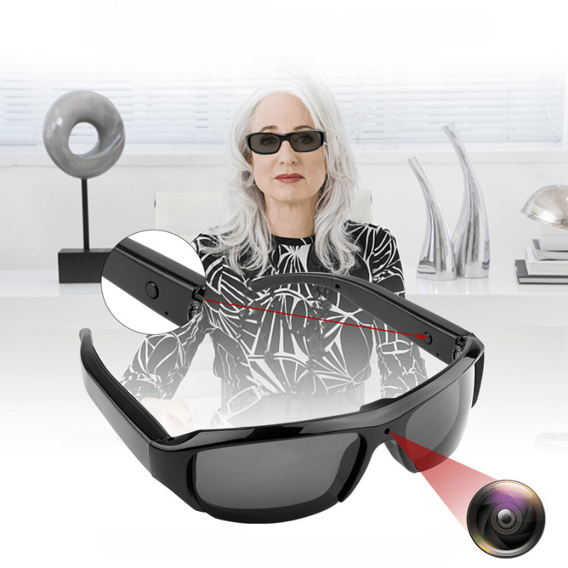 HD Recording Smart Glasses  Discreet 1080P Camera Eyewear - Product example