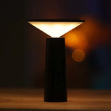 Modern LED Table Lamp  Swivel Head Black Metal Design - Product detail 7