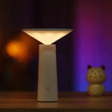 Modern LED Table Lamp  Swivel Head Black Metal Design - Product detail 12