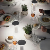 Modern LED Table Lamp  Swivel Head Black Metal Design - Product detail 14