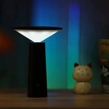 Modern LED Table Lamp  Swivel Head Black Metal Design - Product detail 6