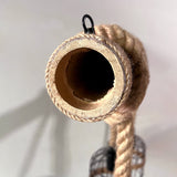 Rustic Rope Ceiling Light  Industrial Cage Pendant Design - Product detail 7