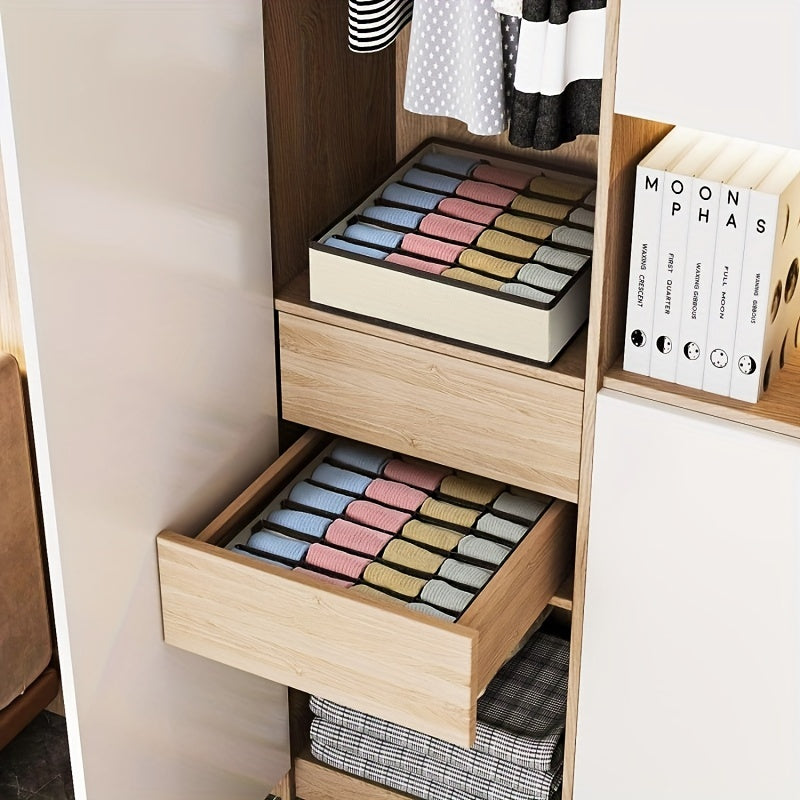 Drawer Organizer Set  24-Compartment Collapsible Storage Bins - Product detail 4