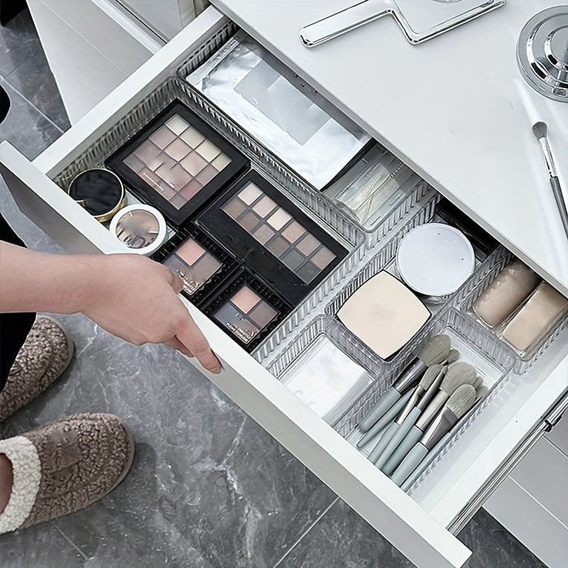 Drawer Organizer Set  Clear Acrylic Vanity Storage System - Product example