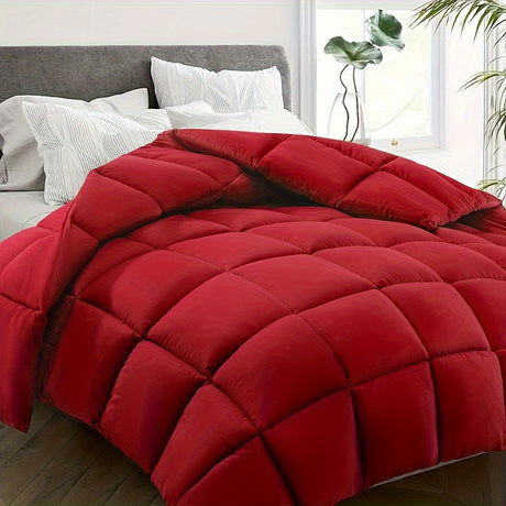 Lightweight Down Alternative Comforter  All-Season Square Quilted Design - Product detail 10