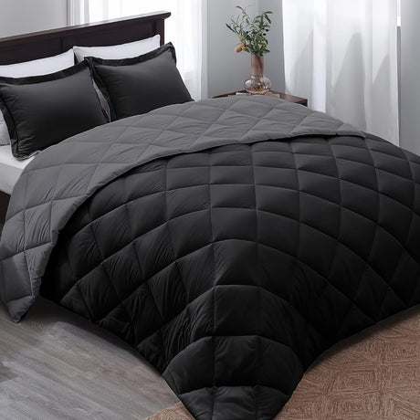 Lightweight Down Alternative Comforter  All-Season Square Quilted Design - Product detail 9