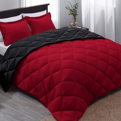 Lightweight Down Alternative Comforter  All-Season Square Quilted Design - Product detail 11