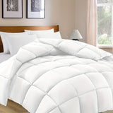 Lightweight Down Alternative Comforter  All-Season Square Quilted Design - Product example