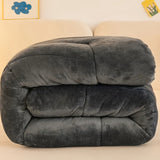 Plush Bedding Set  Quilted Winter Duvet Cover - Product detail 5