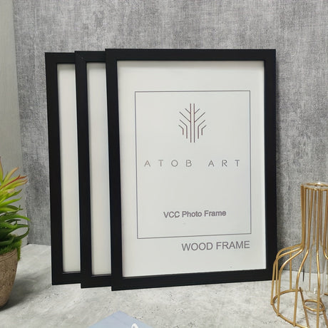 Modern Photo Frame Set  Natural Wood Collection - Product detail 4