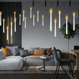 Floating LED Candles  Remote Control Hanging Light Set - Product example